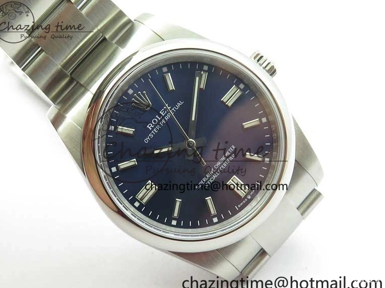 0101 UrbanChic Oyster Perpetual 36mm 126000 BP Best Edition Dark Blue Dial on SS Bracelet 2651